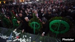 Ermənistan müxalifəti anım mərasimində. 1 mart 2016